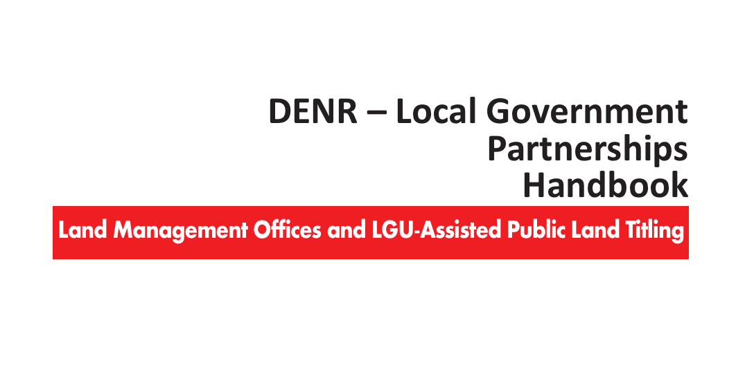 DENR-Local Government Partnership Handbook