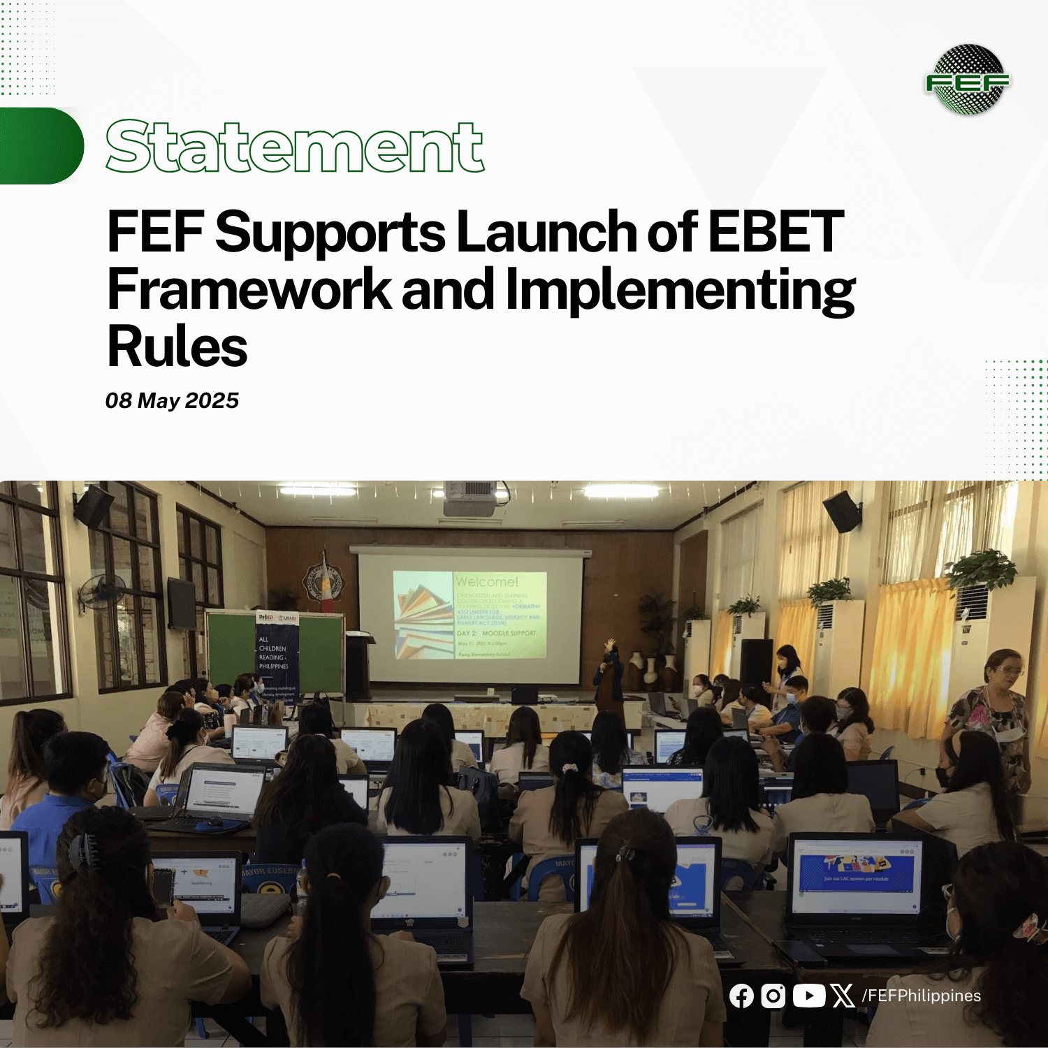 [Socmed] FEF Statement Template